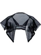 Yohji Yamamoto Sheer French Bolero