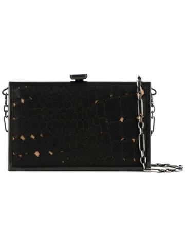 Naledi Iris Box Clutch - Black