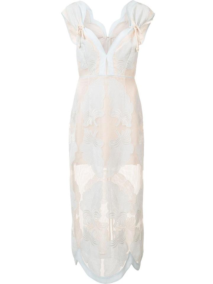 'who's That Girl' Dress, Size: 8, Blue, Polyester, Alice Mccall