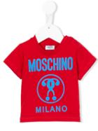 Moschino Kids - Logo Print T-shirt - Kids - Cotton - 12-18 Mth, Red