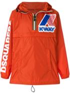 Dsquared2 K-way Hooded Jacket - Yellow & Orange