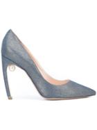 Nicholas Kirkwood Pointed Toe Pump - Blue