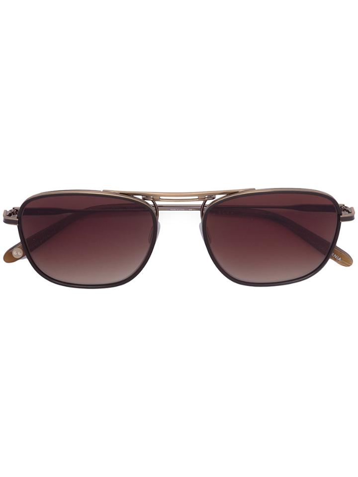 Garrett Leight Canal Sunglasses - Brown