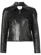 Frame Denim Slim Fit Jacket - Black