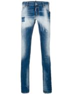 Dsquared2 Faded Long Clement Jeans - Blue