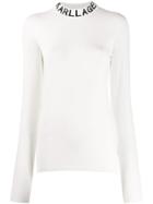 Karl Lagerfeld Slim-fit Logo Sweatshirt - White