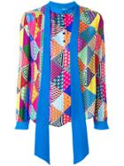 Mary Katrantzou Tied Neck Printed Shirt - Multicolour