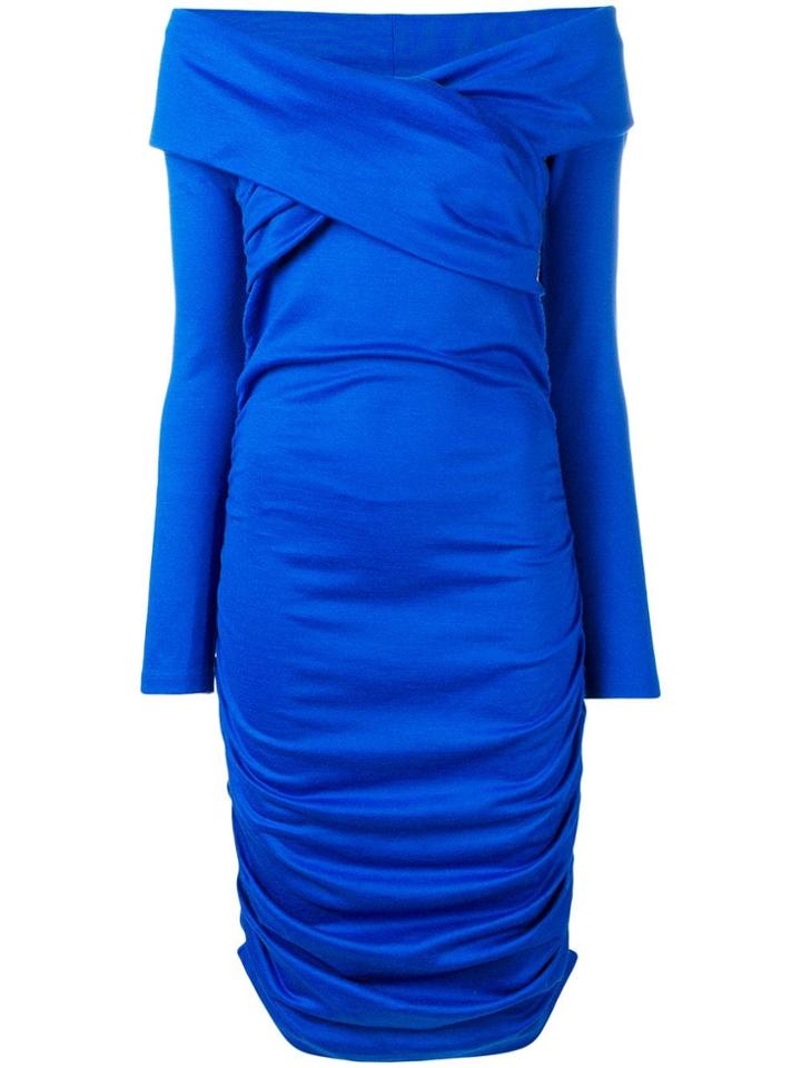 Dvf Diane Von Furstenberg Perfectly Fitted Dress - Blue