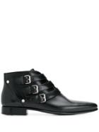 Givenchy Buckle Detail Boots - Black