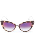 Dita Eyewear 'heartbreaker' Sunglasses, Women's, Brown, Acetate/titanium