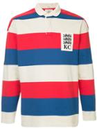 Kent & Curwen Striped Rugby Polo Shirt - Multicolour