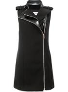 Lanvin Zippered Mikado Coat - Blue