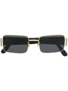 Retrosuperfuture Z Square Sunglasses - Black