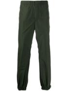 Prada Touch Strap Technical Trousers - Green
