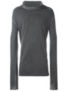 Lost & Found Rooms Roll Neck Sweatshirt, Men's, Size: Xs, Grey, Cotton