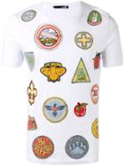 Love Moschino - Multi-print T-shirt - Men - Cotton/spandex/elastane - L, White, Cotton/spandex/elastane