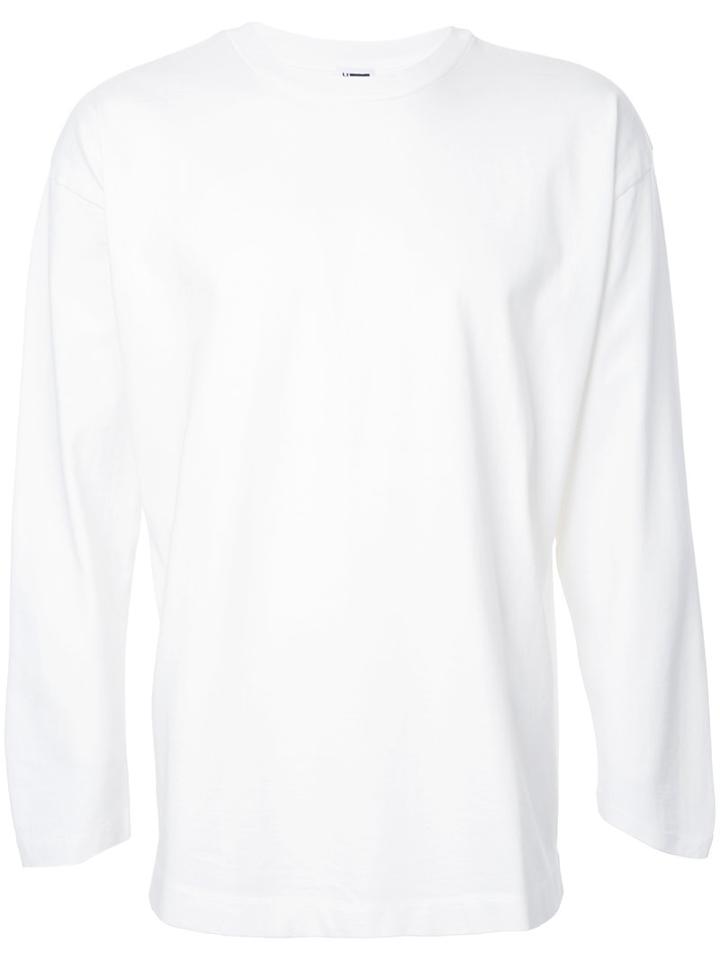H Beauty & Youth Long Sleeved T-shirt, Men's, Size: Medium, White, Cotton