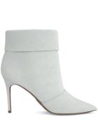 Paul Andrew Pointed Banner Booties 85 - White