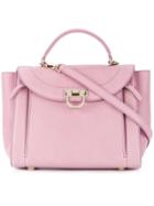 Salvatore Ferragamo Sofia Small Tote Bag - Pink & Purple