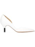 Gabriela Hearst Pointed Toe Pumps - White