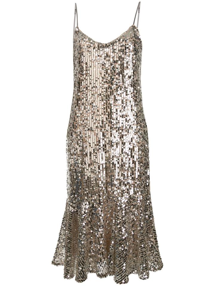 Veronica Beard Mykola Dress - Silver