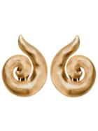 Yves Saint Laurent Vintage Spiral Earrings