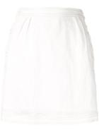 Suboo Gina Button Skirt - White