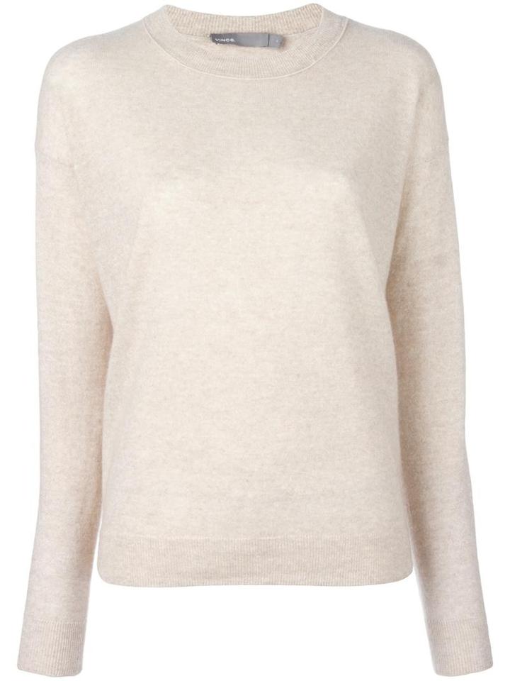 Vince Boxy Jumper, Women's, Size: Small, Linen/flax/cashmere