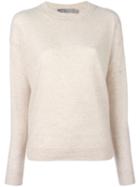 Vince Boxy Jumper, Women's, Size: Small, Linen/flax/cashmere
