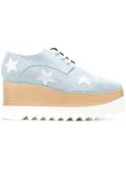 Stella Mccartney Denim Elyse Sneakers - Blue