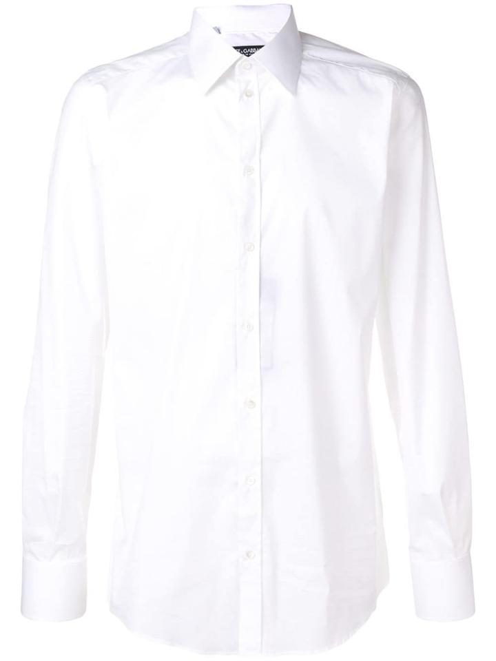 Dolce & Gabbana Slim-fit Shirt - White