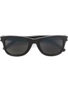 Saint Laurent - Round Frame Sunglasses - Unisex - Acetate - One Size, Black, Acetate
