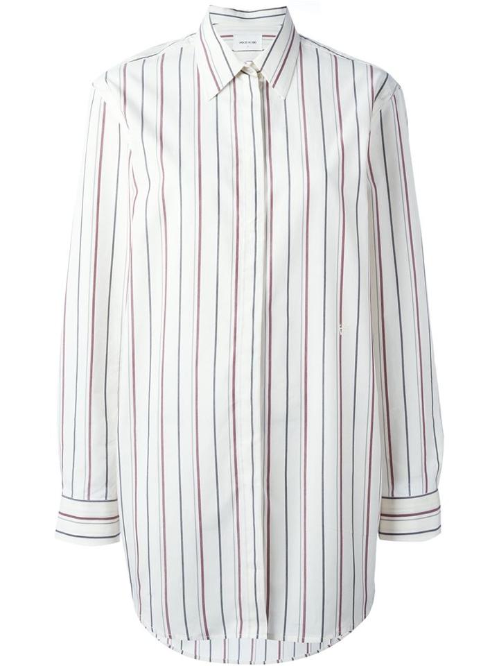 Wood Wood 'frankie' Pinstriped Shirt