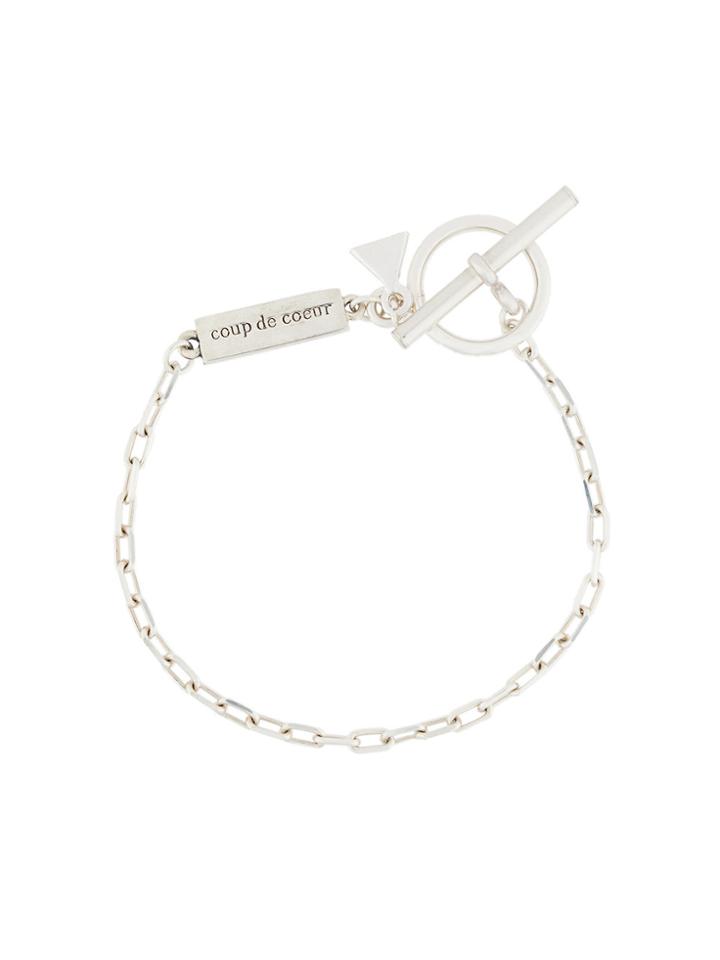 Coup De Coeur T-bar Bracelet - Metallic
