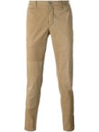 Pt01 Classic Chino Trousers, Men's, Size: 50, Brown, Cotton/spandex/elastane
