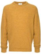Lemaire Crew Neck Jumper - Yellow