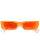 Gucci Eyewear Square Framed Sunglasses - Orange