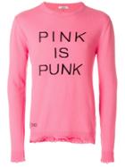 Valentino Pink Is Punk Jumper - Pink & Purple