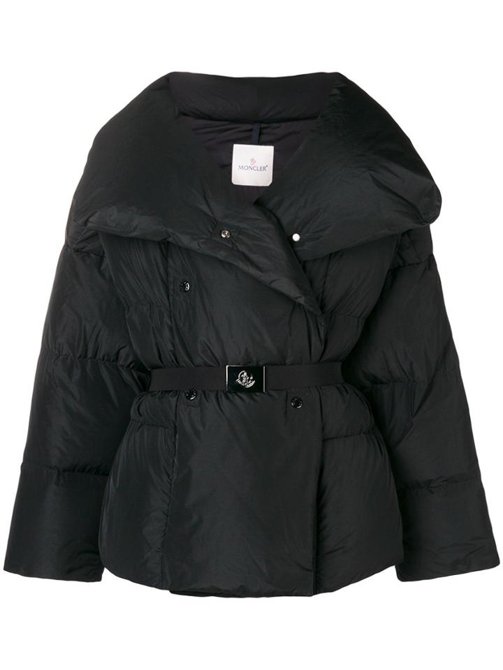 Moncler Oversized Down Jacket - Black