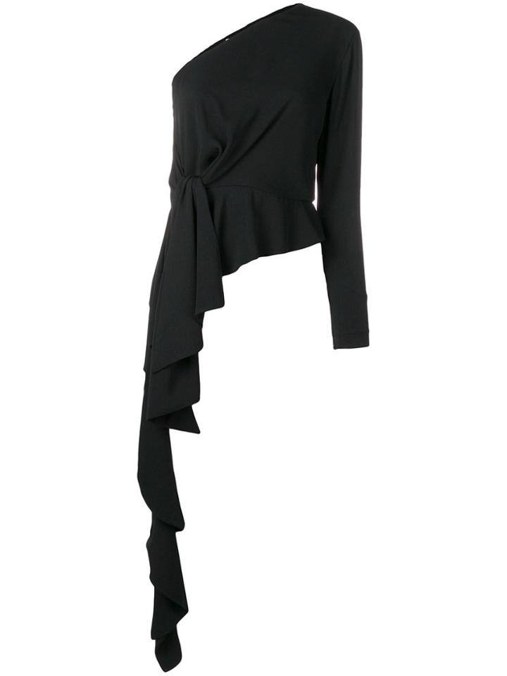 16arlington Off-shoulder Blouse - Black