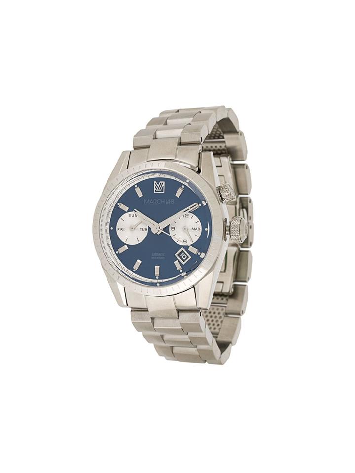 March La.b Agenda Automatic Ocean 38mm - Silver