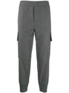 Neil Barrett Rib Cuff Trousers - Grey