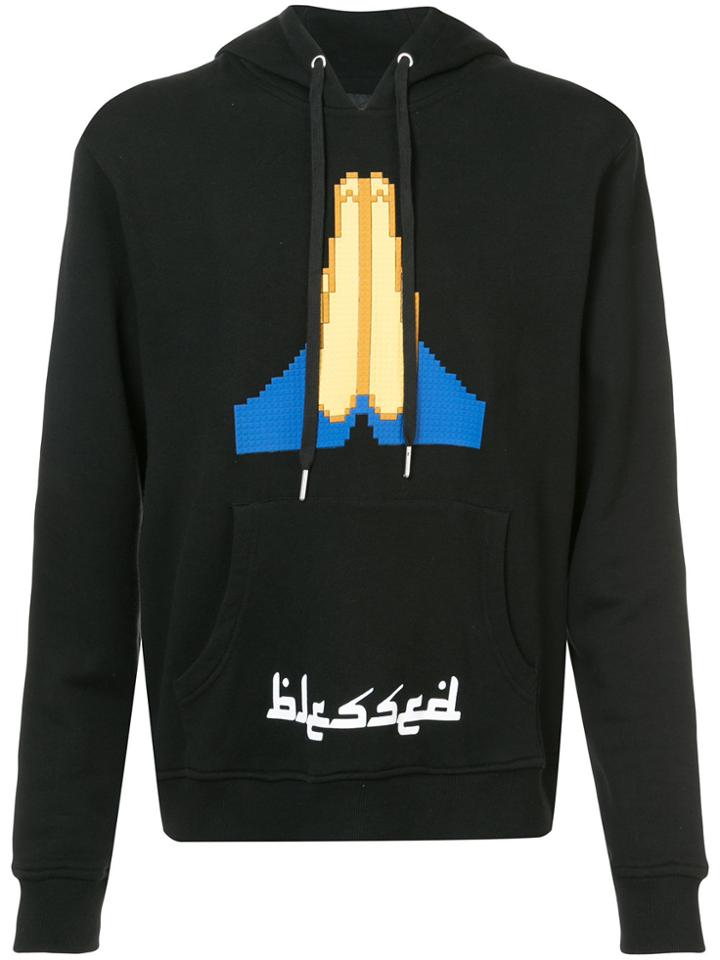 Mostly Heard Rarely Seen 8-bit Blessed Hoodie - Black