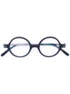 Matsuda - Clip-on Sunglasses Frames - Unisex - Acetate/titanium - 43, Black, Acetate/titanium