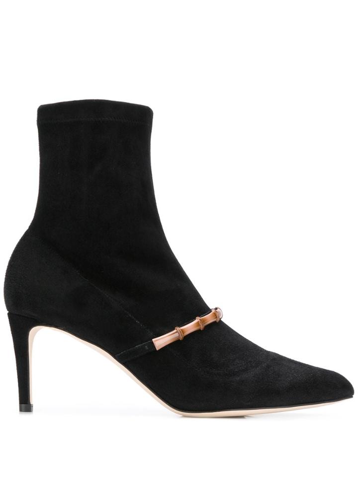 Chloe Gosselin Madeline Bamboo Cuff Boots - Black