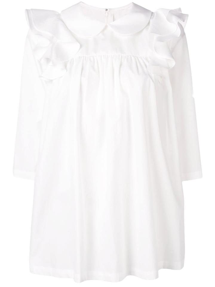 Comme Des Garçons Girl Ruffle Detail Blouse - White