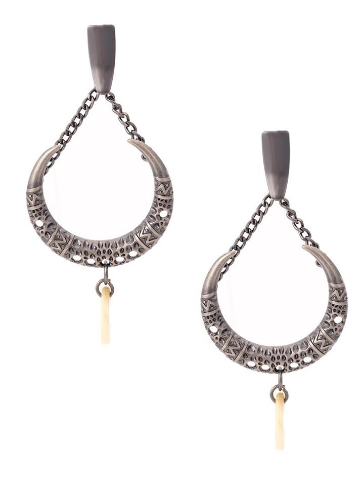 Xaa Drop Earring, Women's, Metallic