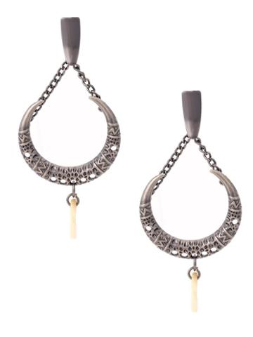 Xaa Drop Earring, Women's, Metallic
