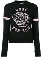 Être Cécile Rose Bonbon Sweater - Black