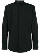 Dolce & Gabbana Classic Concealed Front Shirt - Black